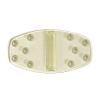 Spotlight Hosiery Snowboard Clear Biconvex Stomp Pad with Aluminum Spikes, Size: 5.75" x 3" view 1