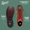Danner Panorama 6 Waterproof Hiking Boots for Men with Rich Suede Upper, Breathable Danner Dry Barrier, Comfort Footbed, and Traction Outsole, Brown/Red - 9 D view 4