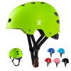 Youth Kids Bike Helmet, Skateboard Bicycle Helmet for Age 5-8-10-12-14 Teen Boys Girls Adjustable and Multi-Sport for Scooter Roller Skate (Green M) view 1