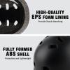 Youth Kids Bike Helmet, Skateboard Bicycle Helmet for Age 3-5-8-10-12-14 Teen Boys Girls Adjustable and Multi-Sport for Scooter Roller Skate (Black S) view 2