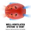 Youth Kids Bike Helmet, Skateboard Bicycle Helmet for Age 5-8-10-12-14 Teen Boys Girls Adjustable and Multi-Sport for Scooter Roller Skate (Red M) view 4