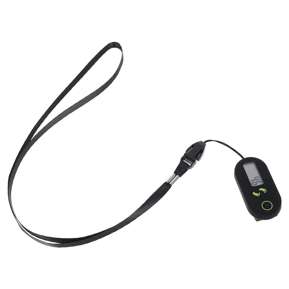 Veemoon 3D Digital Pedometer Accurate Step Counter Walking Distance Miles Calorie Counter Exercise Time Silent with Clip and Lanyard for Men Women Exercise