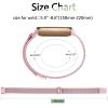 Vanjua Metal Band Compatible with Fitbit Luxe Bands, Stainless Steel Mesh Loop Adjustable Wristband Replacement Strap for Fitbit Luxe/Luxe Special Edition Fitness Tracker Women Men (Rose Pink) view 3