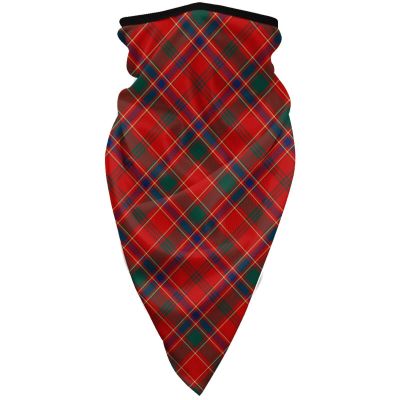 Neck Gaiter Face Mask Clan Munro Bright Red Scottish Tartan Scarf Cover Sun Bandanas for Fishing Sports