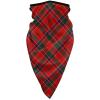 Neck Gaiter Face Mask Clan Munro Bright Red Scottish Tartan Scarf Cover Sun Bandanas for Fishing Sports view 1