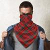 Neck Gaiter Face Mask Clan Munro Bright Red Scottish Tartan Scarf Cover Sun Bandanas for Fishing Sports view 4