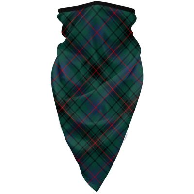 Neck Gaiter Face Mask Davidson Clan Tartan Dark Green Plaid Scarf Cover Sun Bandanas for Fishing Sports