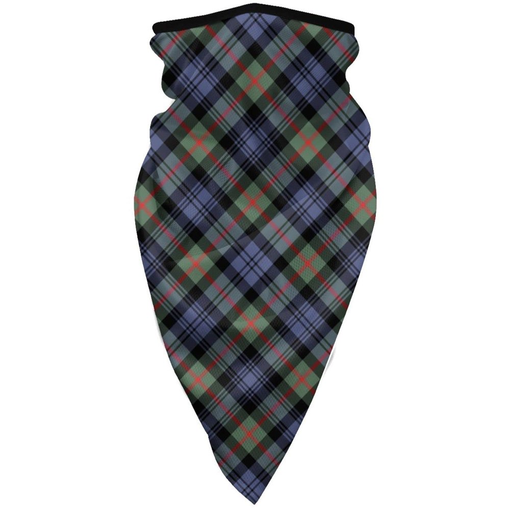 Neck Gaiter Face Mask Clan Murray Light Green and Blue Ancient Tartan Scarf Cover Sun Bandanas for Fishing Sports