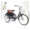 JPMGEW Adult Recumbent Bikes, Foldable Tricycle for Seniors,Complete Cruise Bikes for Black view 1