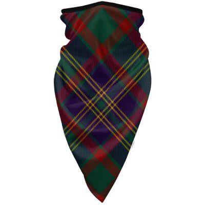 Neck Gaiter Face Mask Cork County Irish Tartan Scarf Cover Sun Bandanas for Fishing Sports