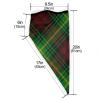 Neck Gaiter Face Mask Clan Martin Tartan Scarf Cover Sun Bandanas for Fishing Sports view 2