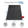 Ainiv Picnic Blanket, Mini Pocket Beach Mat 43.3 x 55.1IN (2-3 People) Foldable, Lightweight Waterproof Sand Free, Foldable Thin Ground Sheet for Outdoor Camping Hiking Travel - with Hand Strap view 4