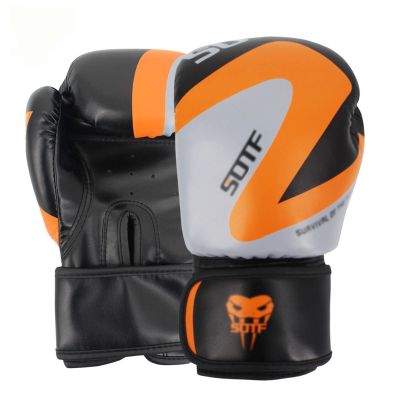 Boxing Gloves for Kids Boys Girls Junior Youth Toddlers Age 5-12 Years, Fight Gloves,Boxing Gloves,Training & Sparring Gloves for Pro Fighters,6Oz,8Oz,10Oz,12Oz ( Color : Black orange , Size : 12oz )