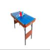 RACK Crux 55-Inch Folding Billiard/Pool Table (Blue 3-in-1 Multi Game)  Budget, Foldable, Indoor, Table Top, Mini Pool Table for Adults & Kids view 4