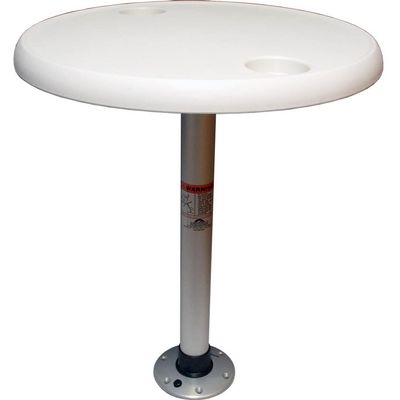 SPRINGFIELD Marine 1690202 Stowable Table Package - 24", Round