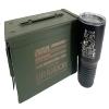 (1) Laser Engraved, Lets Go Brandon 50 Cal M2A1 Grade 1 Military Ammo Can (Used) - (1) Laser Engraved, is Your Gear Battle Tested Insulated Coffee Tumbler view 1