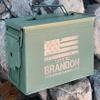 (1) Laser Engraved, Lets Go Brandon 50 Cal M2A1 Grade 1 Military Ammo Can (Used) - (1) Laser Engraved, is Your Gear Battle Tested Insulated Coffee Tumbler view 2