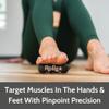 Rollga Micro - The Better Hand & Foot Roller for Plantar Fasciitis, Deep Tissue Massage, Physical Therapy, & Trigger Point Release. More Targeted Pressure Than A Lacrosse Ball. Solid Rubber. view 2