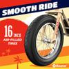 Razor Rambler 16 Electric Retro Mini Bike Ride for Teens Ages 18+, 220 lb Max Weight, Tan 350W Motor, Up to 15.6 Mph, 45-Min Run Time, Twist-Grip Throttle, Spoked Wheels w/ 16 Pneumatic Tires view 2