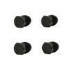 Manloney LLC Universal Burst Disks 1.8K 3K 5K 7.5K HPA Burst Disk 3/8-24 UNF Unified Copper Paintball Compressed Air Tank Regulator Burst Disks (1.8K - Black) view 1
