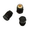 Manloney LLC Universal Burst Disks 1.8K 3K 5K 7.5K HPA Burst Disk 3/8-24 UNF Unified Copper Paintball Compressed Air Tank Regulator Burst Disks (1.8K - Black) view 3