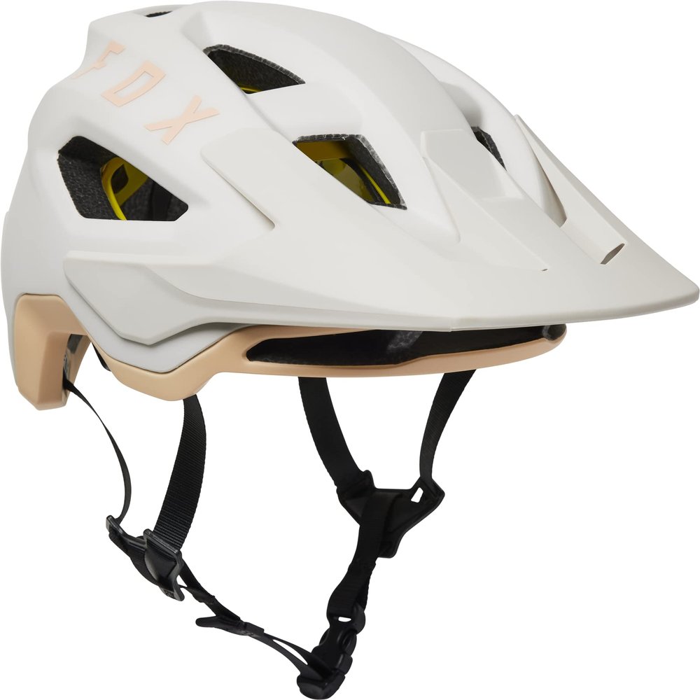 Fox Racing Speedframe Mountain Bike Helmet, Vintage White, Large
