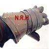 Nautical Replica Hub Medieval Armor Knight Steel Gauntlets - Steel Premium Leather Lined Costume Copper Antique Play Gloves view 3