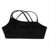 easyforever Kids Girls Athletic Sport Bra Strappy Back Vest Crop Top Tanks for Gym Workout Dance Gymnastics Black J 8 view 4