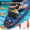 Dreizack Kayak Cooler - Green, Waterproof, 1.584 Quarts, Insulated, Behind Seat, Fishing, Camping, Picnic, Hiking, Kayak Accessories view 3