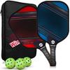JP WinLook Premium Pickleball Paddles Set  USAPA Pickleball Set - Graphite Carbon Fiber Rackets for Women & Men and Balls for Indoor or Outdoor Play - Racquets, Pickleballs & Carry Bag view 1