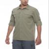 Little Donkey Andy Men's Lightweight Quick Dry Long Sleeve Outdoor Shirts UPF50+ for Hiking, Travel, Camping Sage Size L view 1