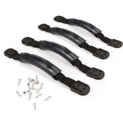 Boncas Replacement Kayak Side Mount Carry Handles with Hardware Soft Grip Handle Durable Webbing Heavy Duty Canoe Handle Kit (4 Pack)