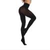 Frola Women's 80 Denier Soft Semi Opaque Solid Color Footed Pantyhose Tights (XXLarge, Black) view 1