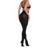 Frola Women's 80 Denier Soft Semi Opaque Solid Color Footed Pantyhose Tights (XXLarge, Black) view 3