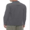 Little Donkey Andy Men's Lightweight Quick Dry Long Sleeve Outdoor Shirts UPF50+ for Hiking, Travel, Camping Grey Size XL view 3