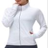 Women's UPF 50+ UV Sun Protection Clothing Long Sleeve Athletic Hiking Shirts Lightweight SPF Zip Up Outdoor Jacket (White,S) view 1