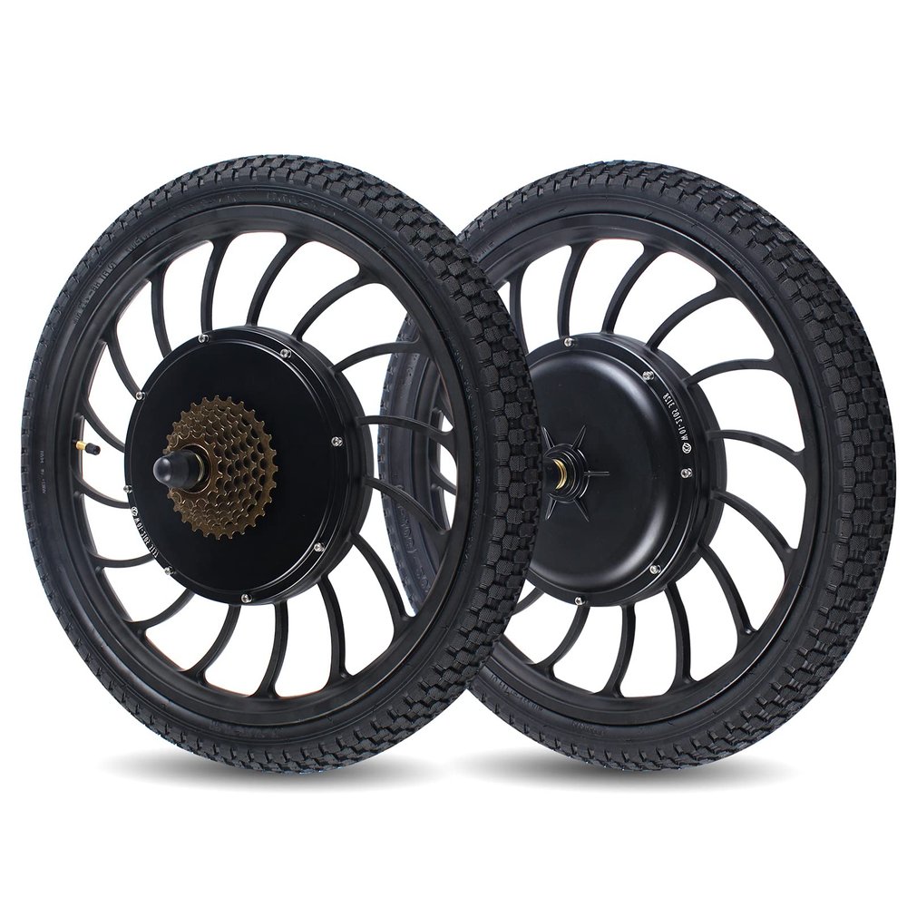 Electric Scooter Hub Motor Pressure-Resistant Wheel Hub Motor Explosion-Proof for Replacing Hub Motor Electric Scooter Electric Bicycle Scooter