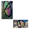 BEEGETTE Bicycle Spoke Skins Wraps BMX MTB Kids Road Mountain Bike Colorful Wheel Decoration-72 Pcs (Green) view 4