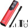 Woowind BP188 Bike Pump with Gauge, Bicycle Pump & Bike Tire Pump - Portable Inflator for Bikes, Motorcycles, Auto Shut-Off 120-150PSI, Rechargeable view 1