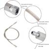 Heyxire Paintball Airsoft PCP Air Pump Fill Hose 36 inch High Pressure Stainless Steel with Quick Fitting Male and Female,Suit for Compressor to The Air Tanks view 2