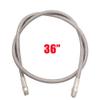 Heyxire Paintball Airsoft PCP Air Pump Fill Hose 36 inch High Pressure Stainless Steel with Quick Fitting Male and Female,Suit for Compressor to The Air Tanks view 3