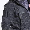tuduoms Men's Soft Shell Fleece Lined Jacket Military Tactical Jacket Camouflage Hunting Hooded Coat Waterproof Windbreaker view 4