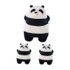 cdar 3Pcs/Set Ski Protective Gear Knee Pad,Cute Ski Hip Protection Cushion,Kid Shock Absorbing Comfortable Protective Butt Hip Pad&Knee Pad for Skiing 3 L view 1