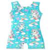 EQSJIU Unicorn Toddler Leotards For Girls Gymnastics 2t 3t 18-24 Months Outfits Biketard Aqua Blue Green Rainbow Flower Floral Sparkly Outfit Toddler Girl Gymnastics Leotard view 1