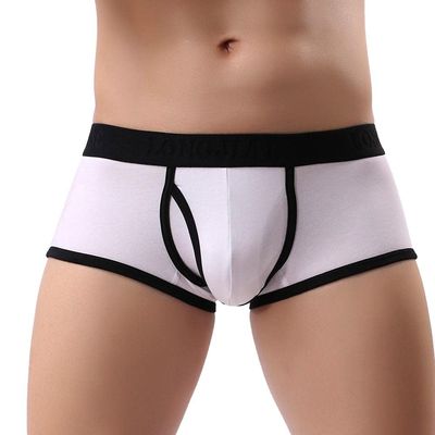Mens Underwear Soft Breathable Briefs Bulge Pouch Athletic Supporter Trunks Comfort Stretch Shorts Underpants
