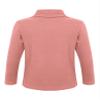 Huimingda Kids Girls and Boys Thermal Underwear Tops Long Sleeves Mock Neck Shirt Baselayer Stretchy Warm Tops Pink 5-6 Years view 2
