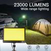 CONPEX Corded Led Camping Lights 23000 Lumens Telescoping Camping Light Tripod, Night Fishing Lights for Bank Portable Outdoor Light with Stand Led Work Light Camp Light Telescopic 12V Light Campsite view 2
