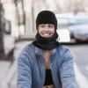 BESPORTBLE 1pc Warm Drawstring Versatile Neck Sleeve Soft Fleece Cover for Outdoor Activities Multi-purpose Protector for Men and Women view 2