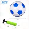 HyDren 4 Pack Soccer Ball with Pump Colorful Outdoor and Indoor Sports Activity Anti Explosion Classic Design for Spring Training Practice Ball(Size 2) view 2