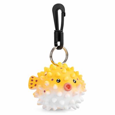 Alomejor Cartoon Fish Silicone Cover Regulator Holder with Clip Second Stage Protective Accessories